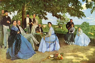 The Family Reunion Frederic Bazille